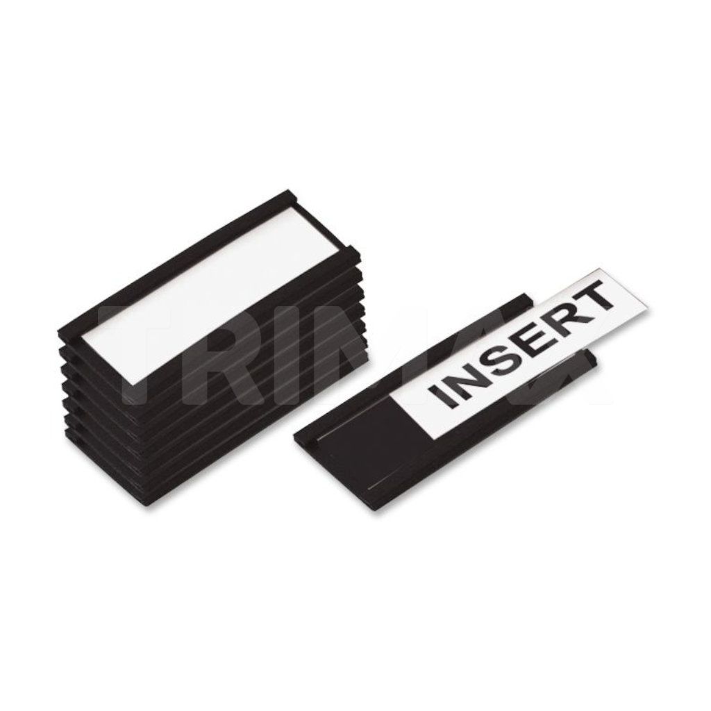 Anchor Magnets - Kit Magnetic Profil C pentru Marcarea Rafturilor, Etichete supermarket, depozit, usor de inlocuit