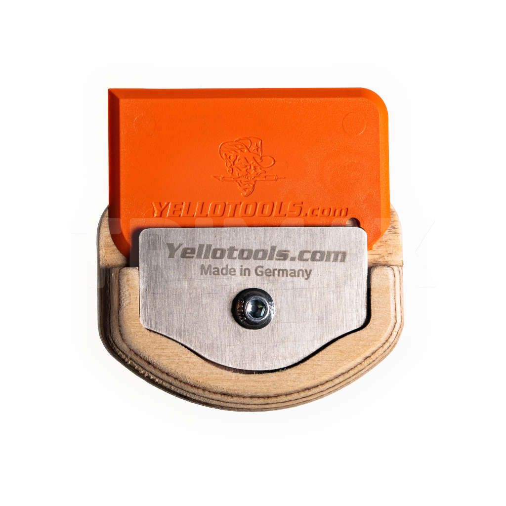 YELLOTOOLS - YelloBlade Egg - Unealta pentru indepartarea foliei adezive de pe suprafete sensibile