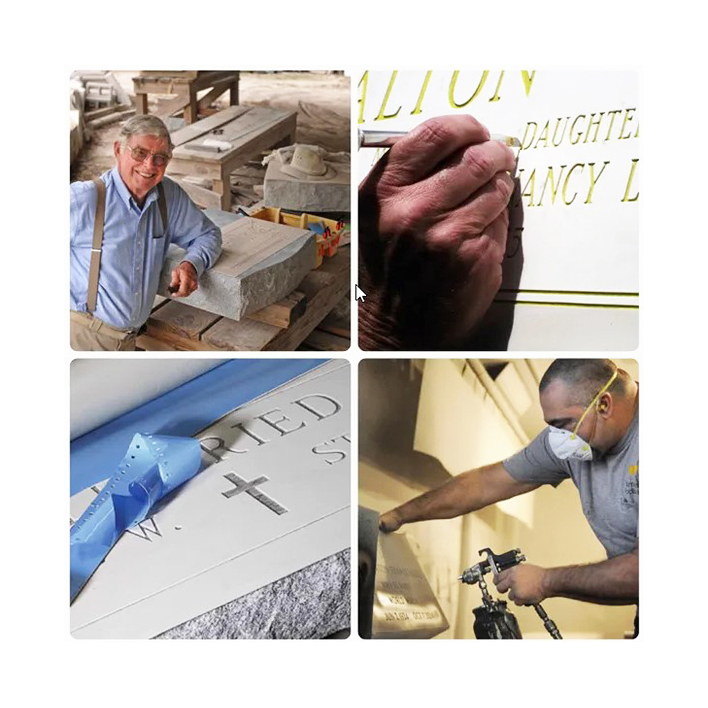 Folie Adeziva pentru Sablare cu Nisip Monumente Funerare cu Grosimea de 300 microni