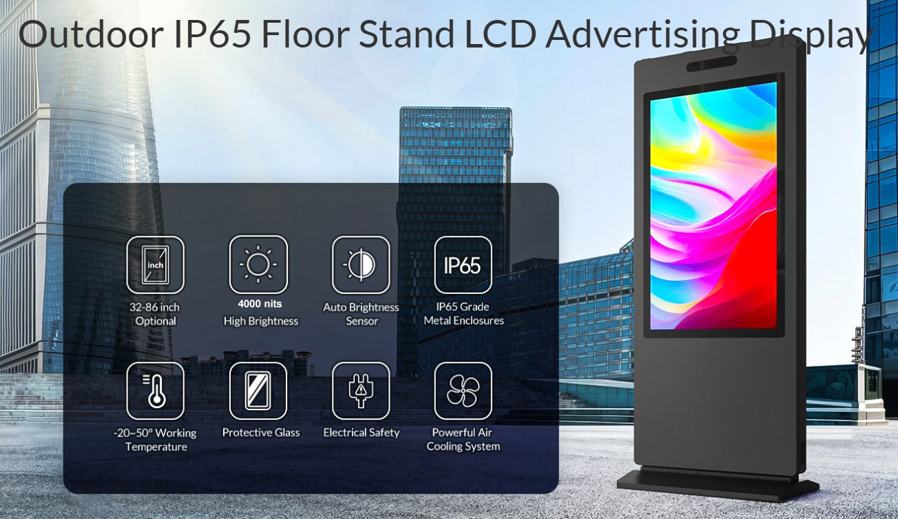 Totem de exterior 55"