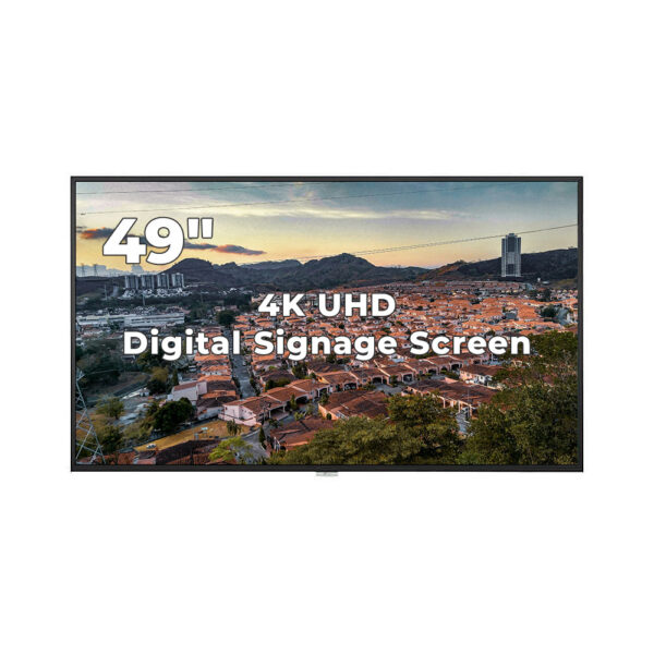 Display profesinal LG 49" 49UH5J-H, New High Haze UHD Standard Signage, Bezel : 9.9 mm