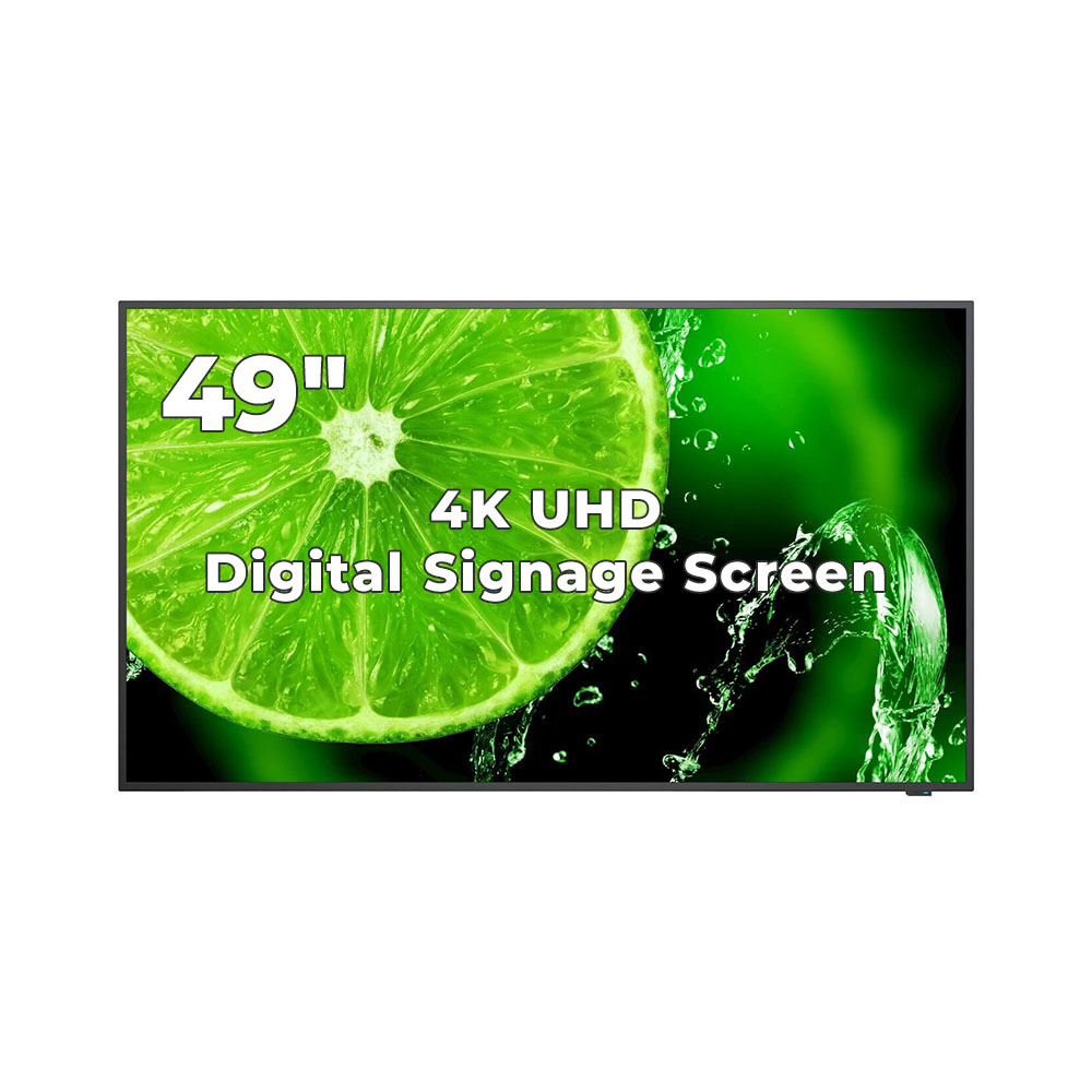 Display LCD 49" NEC MultiSync E498, UHD, IPS with Direct LED backlights, 400 cd/m²