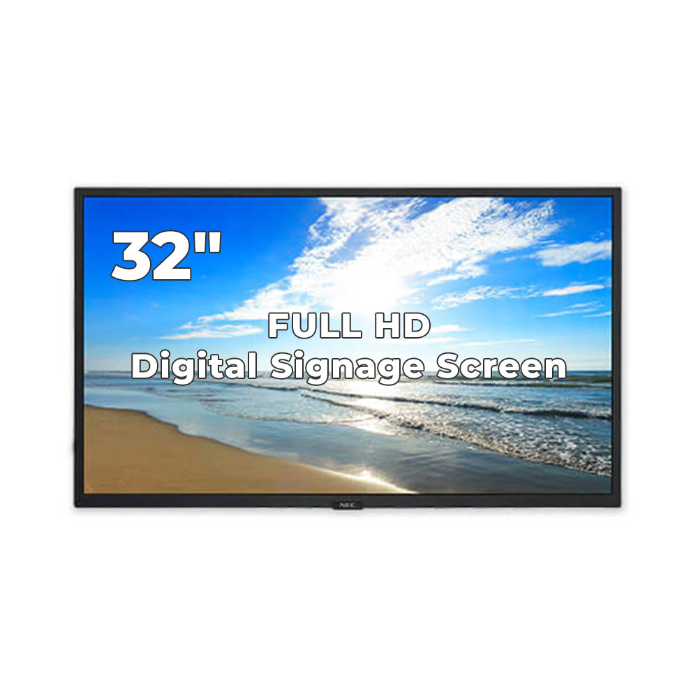 Display Profesional NEC MultiSync 32" M321, 450cd/m², D-LED Backlight, 24/7, USB MediaPlayer