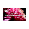 Display profesional 65" Sony Bravia, FW-65EZ20L, 350cd, 16/7, Landscape/Portrait, Apple AirPlay/Chromecast încorporat