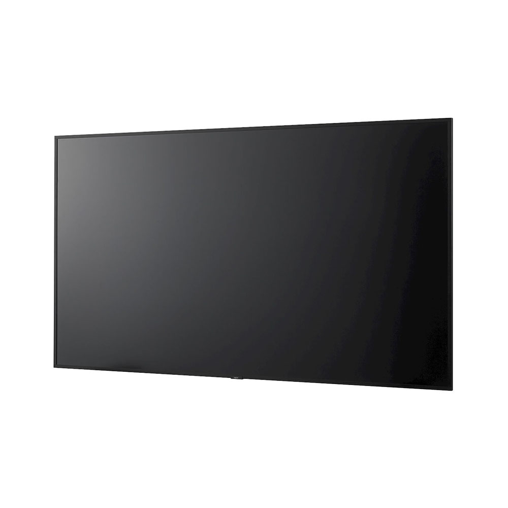Display 75" NEC MultiSync® E758, UHD, IPS with Direct LED backlights, 400 cd/m², 18/7, media player