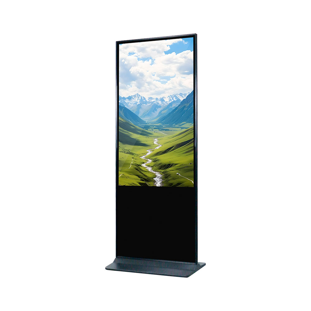 Totem de interior EVOBOARD 43" cu touch 4K, Android 11