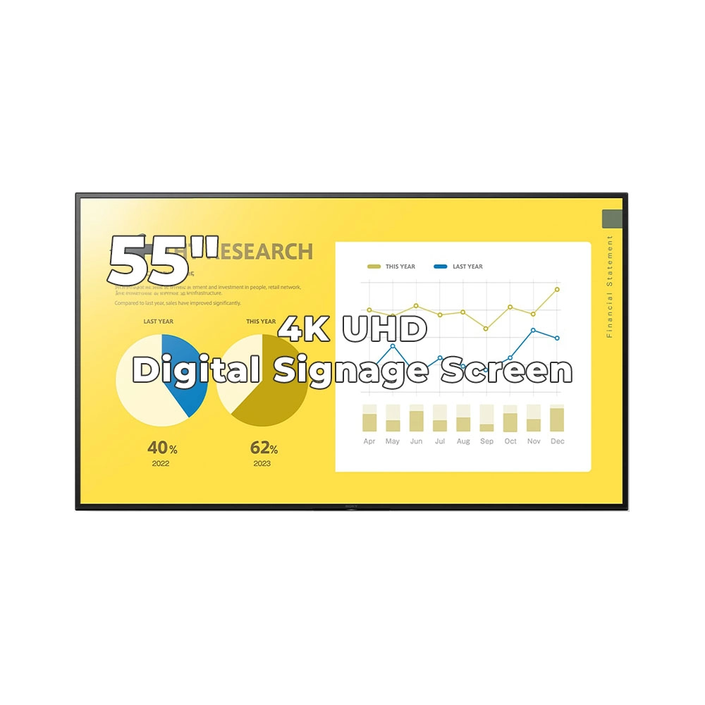 Display profesional 55" Sony Bravia, FW-55EZ20L, 350cd, 16/7, Landscape/Portrait, Apple AirPlay/Chromecast încorporat