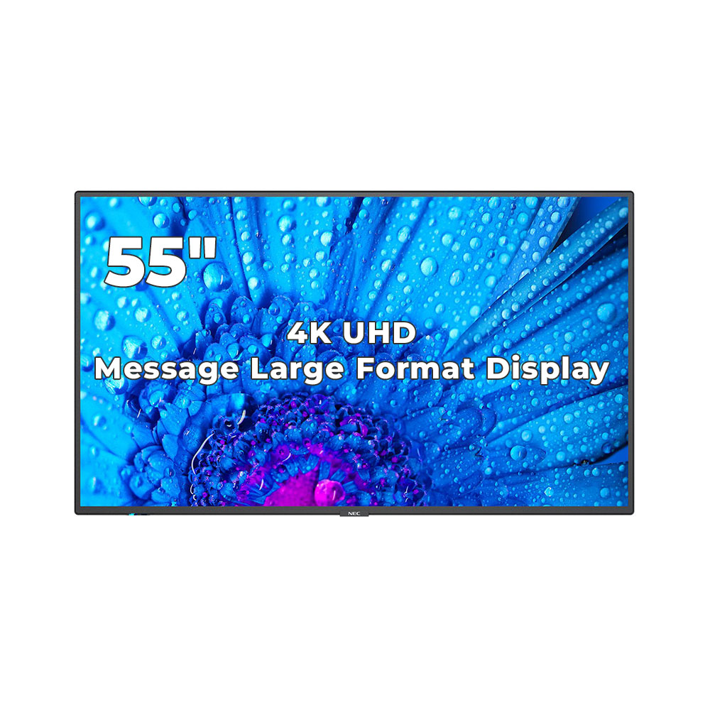 Display NEC 55", MultiSync® M551, UHD 3840 x 2160, 500cd/m2-E-LED backlight, 24/7