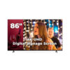 Display profesional 86" LG, 86UN640S0LD, 4K UHD (3840 x 2160), 330 cd/m², boxe incorporate