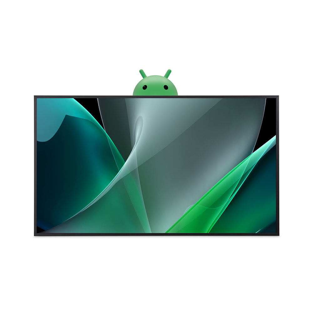 Display LCD 55" NEC MultiSync® ME552, UHD, IPS with Direct LED backlights, 450 cd/m², 18/7, media player, Android 13