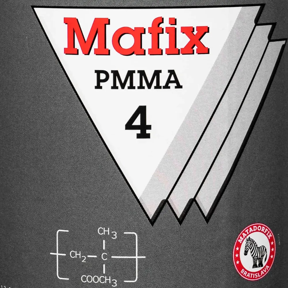 Adeziv Profesional pentru Plexiglass -Mafix PMMA 4-trimax