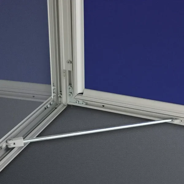 Avizier de velur cu sistem de inchidere-trimax
