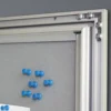 Avizier de velur cu sistem de inchidere-trimax