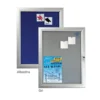 Avizier de velur cu sistem de inchidere-trimax