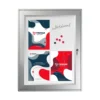 Avizier premium tip whiteboard cu sistem de inchidere-trimax