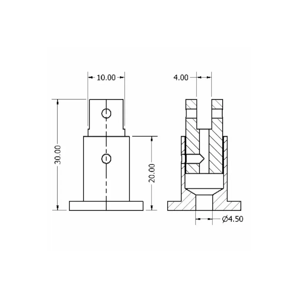 Element de Fixare pentru Cabluri și Plexiglas - Universal Fix-trimax