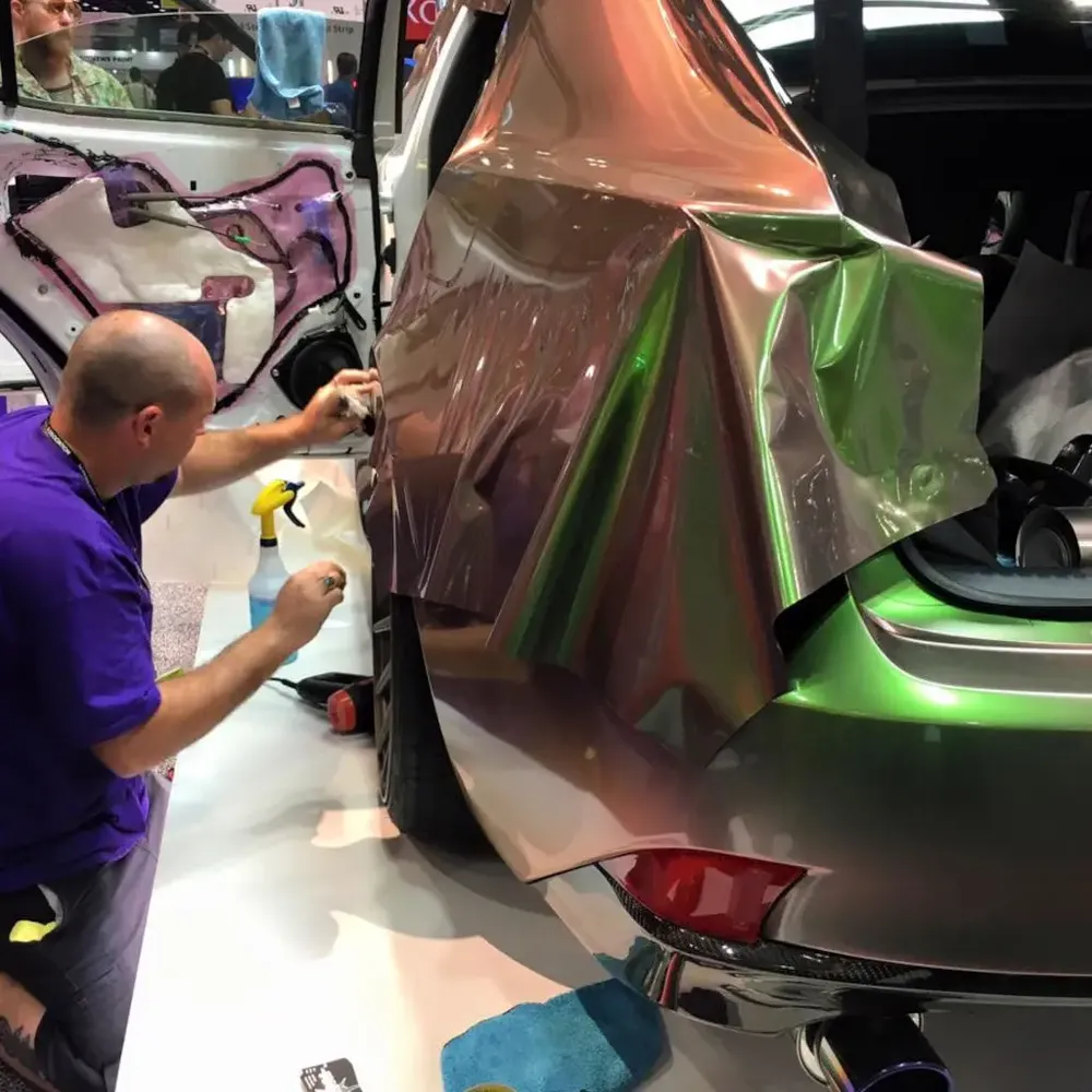 Folie Auto Efect Cameleon cu Tehnologia RapidAir® ORACAL® 970 RA-trimax