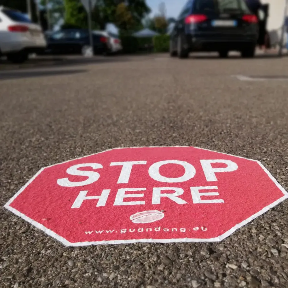 Folie Imprimabila pentru Personalizarea Cimentului si Asfaltului - MAK FLOOR 5530-trimax