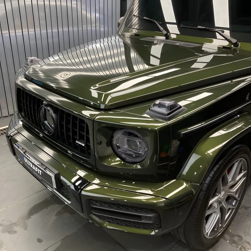 Folie PPF Colorată de 210 Microni cu Autoregenerare și efect Hidrofob pentru Caroserii Auto - ULTRAFIT XP STYLE-trimax