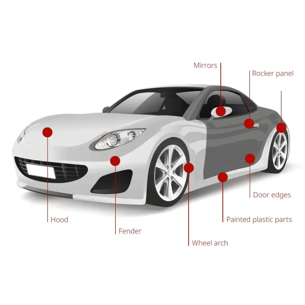 Folie transparenta pentru protectia caroseriei si farurilor auto - Stone Guard - ORAGUARD® 270/270F-trimax