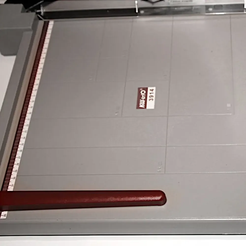 Ghilotină manuală cu ghidaj KW-Trio 13914-trimax