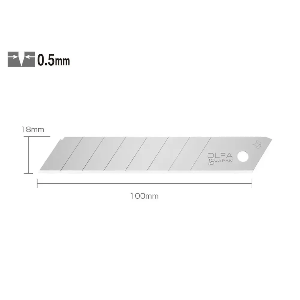 Lame de Rezervă 18mm LB - OLFA®-trimax