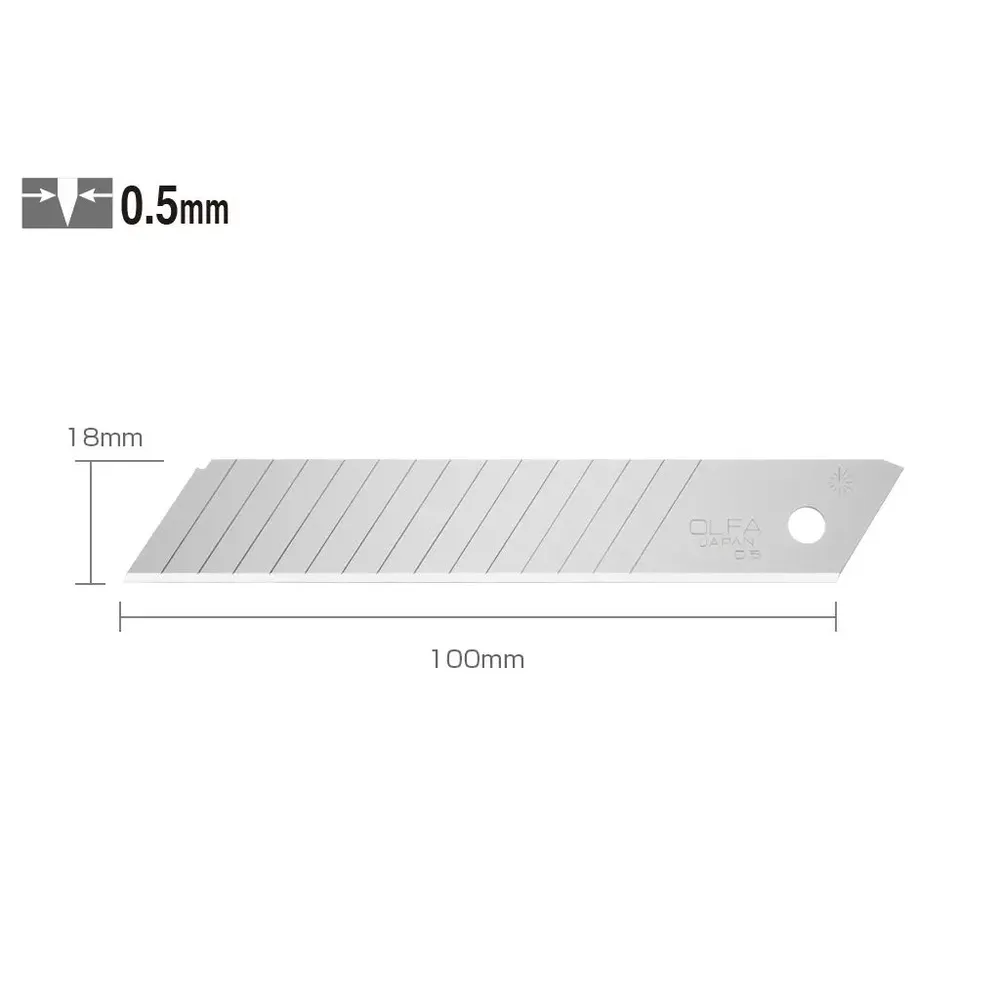 Lame de Rezervă 18mm LBD - OLFA®-trimax