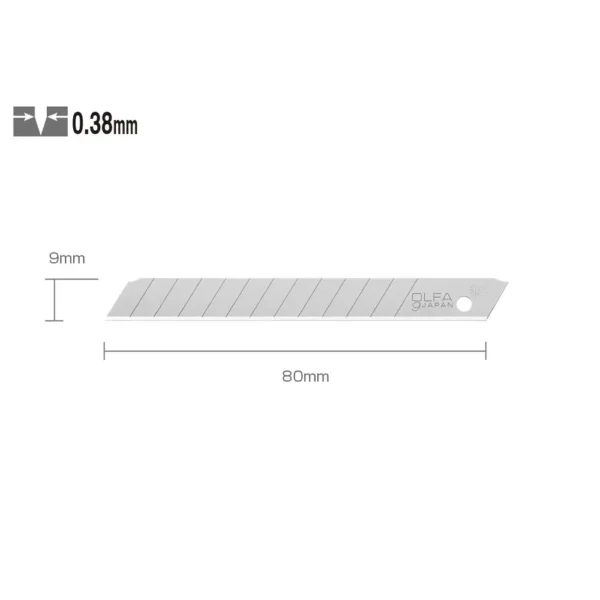 Lame de rezervă 9 mm AB 50S - OLFA®-trimax