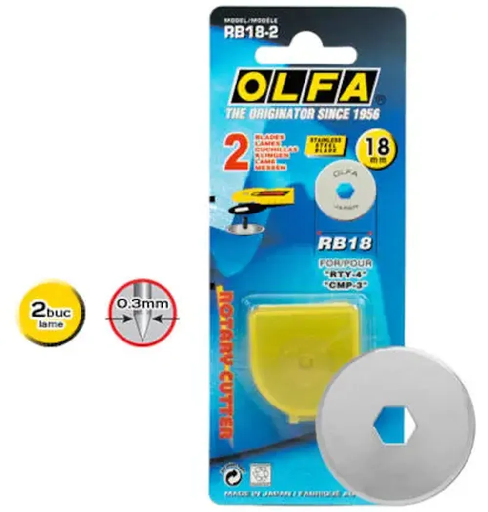 Lame pentru cusut RB-18-2 - OLFA®-trimax