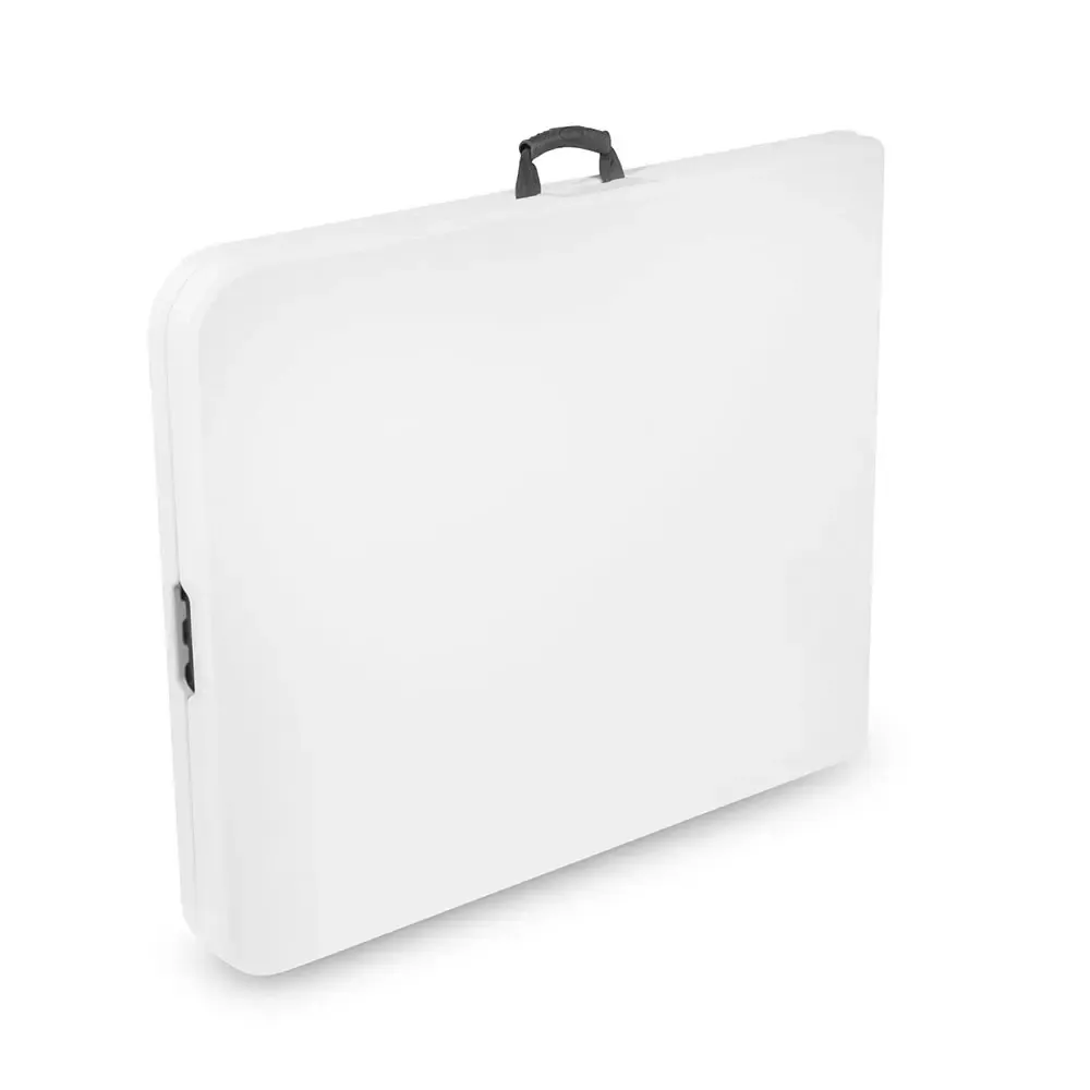 Masă Pliabilă Dreptunghiulară Albă pentru Evenimente-trimax