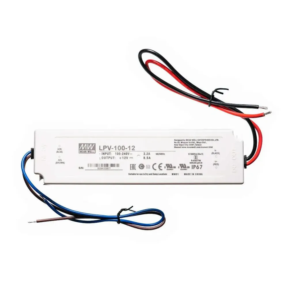 Mean Well - Surse Alimentare pentru Exterior-trimax