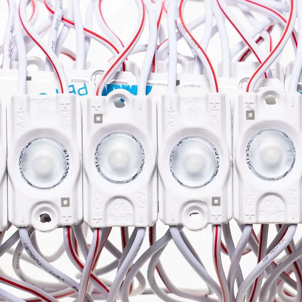 Modul LED cu lentilă – 1 LED, alb rece, 0.48W-trimax