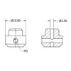 Opritor Cablu Pentru Rafturi WIRE STOPPER-trimax
