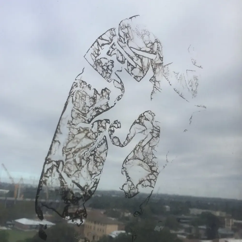 ORACAL® 1668 Folie opaca cu adeziv negru-trimax