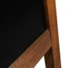 Panou stradal din lemn weatherproof tip tabla scolara-trimax