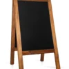 Panou stradal din lemn weatherproof tip tabla scolara-trimax
