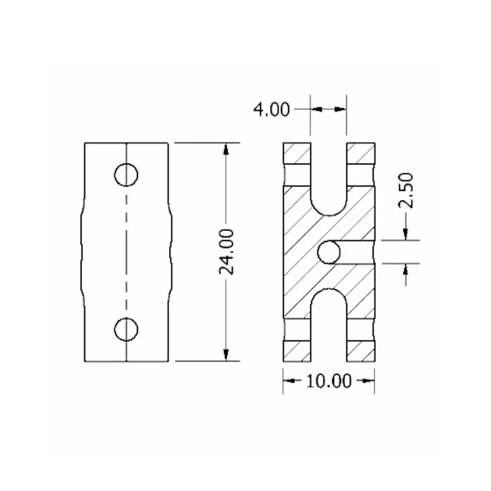 Pensa Axială Dublă pentru Panouri de Plexiglas- Wire Fix-trimax