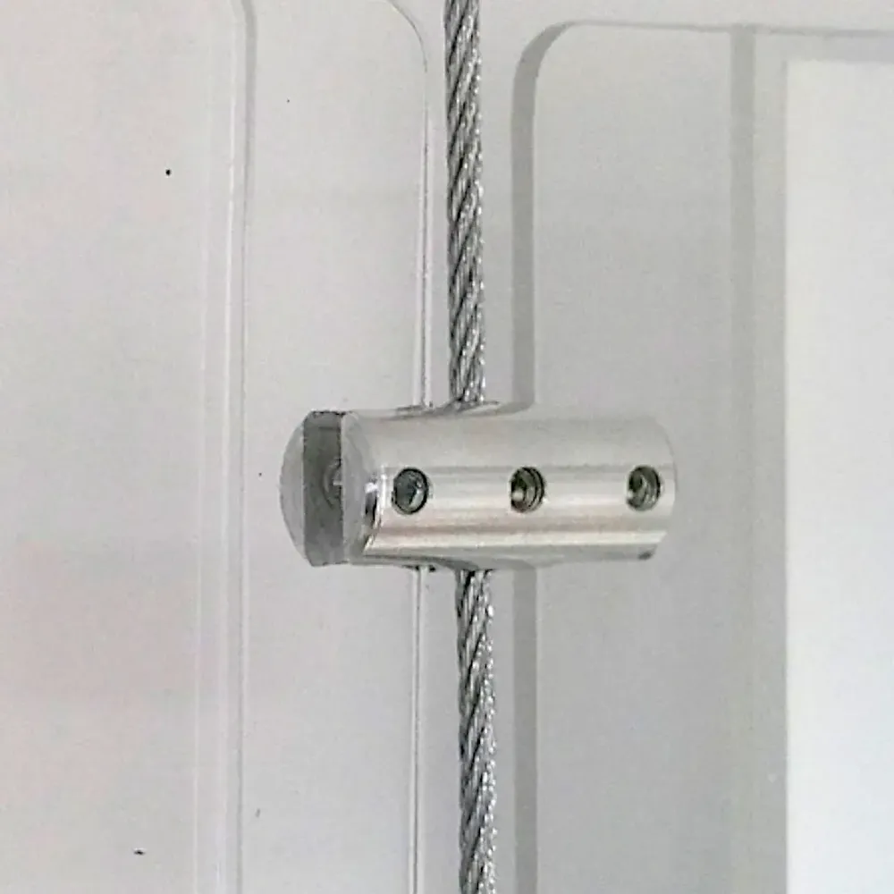 Pensa Axială Dublă pentru Panouri de Plexiglas- Wire Fix-trimax