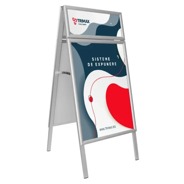 People stopper cu header, profil 25mm-trimax
