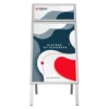 People stopper cu header, profil 25mm-trimax