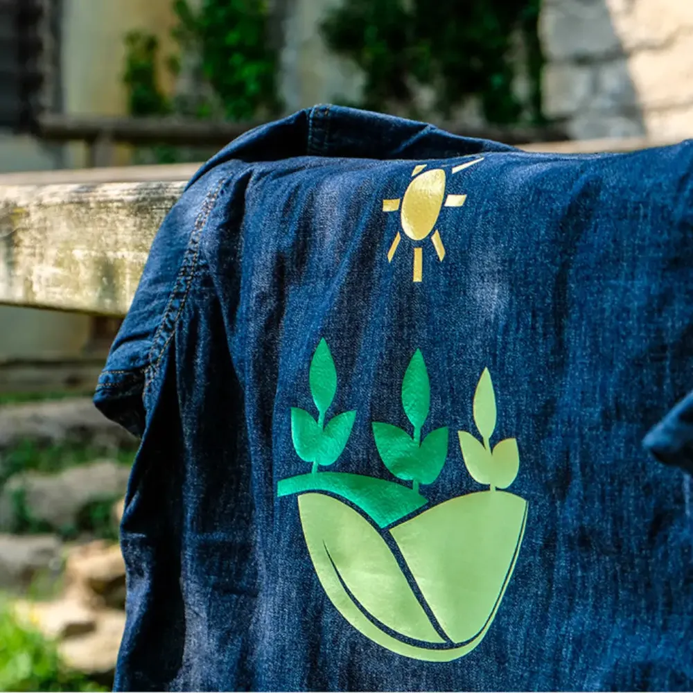 PS Electric - Folie cu Efect Electric pentru Inscriptionari Textile din Bumbac sau Poliester si Combinatii dintre Acestea SISER®-trimax