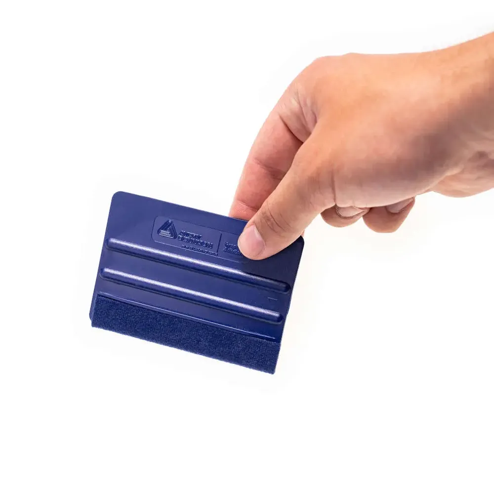 Racleta Albastră cu Pâslă - Avery Squeegee Pro-trimax