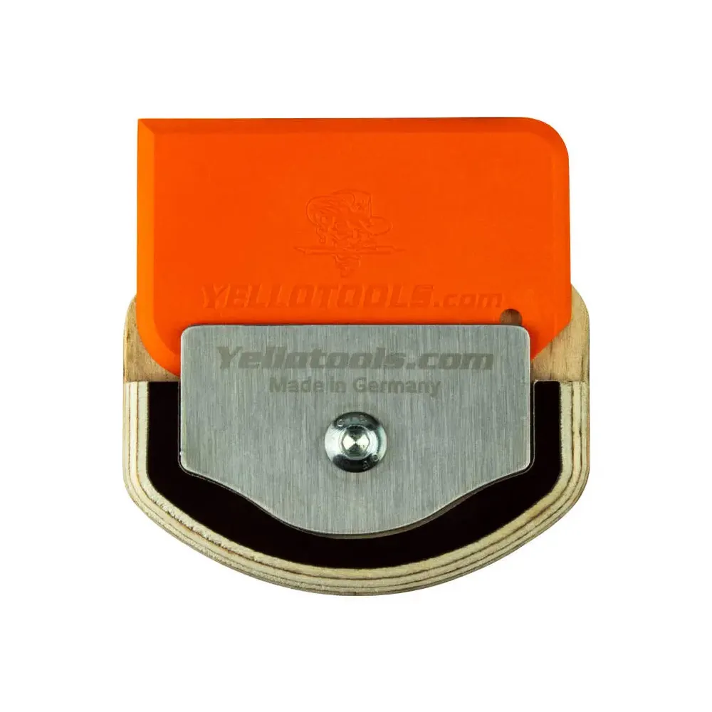 Racleta cu maner pentru indepartarea Foliei Adezive de pe Suprafete Sensibile - YelloBlade Egg -YELLOTOOLS-trimax