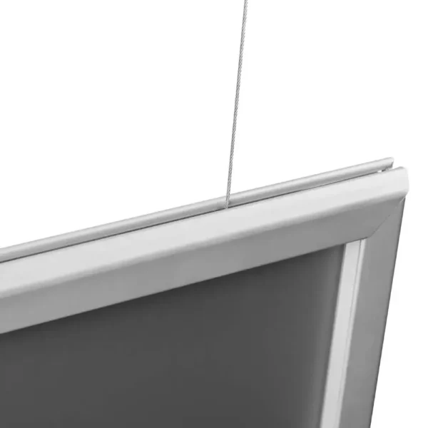 Ramă click suspendata 32mm dubla fata-trimax
