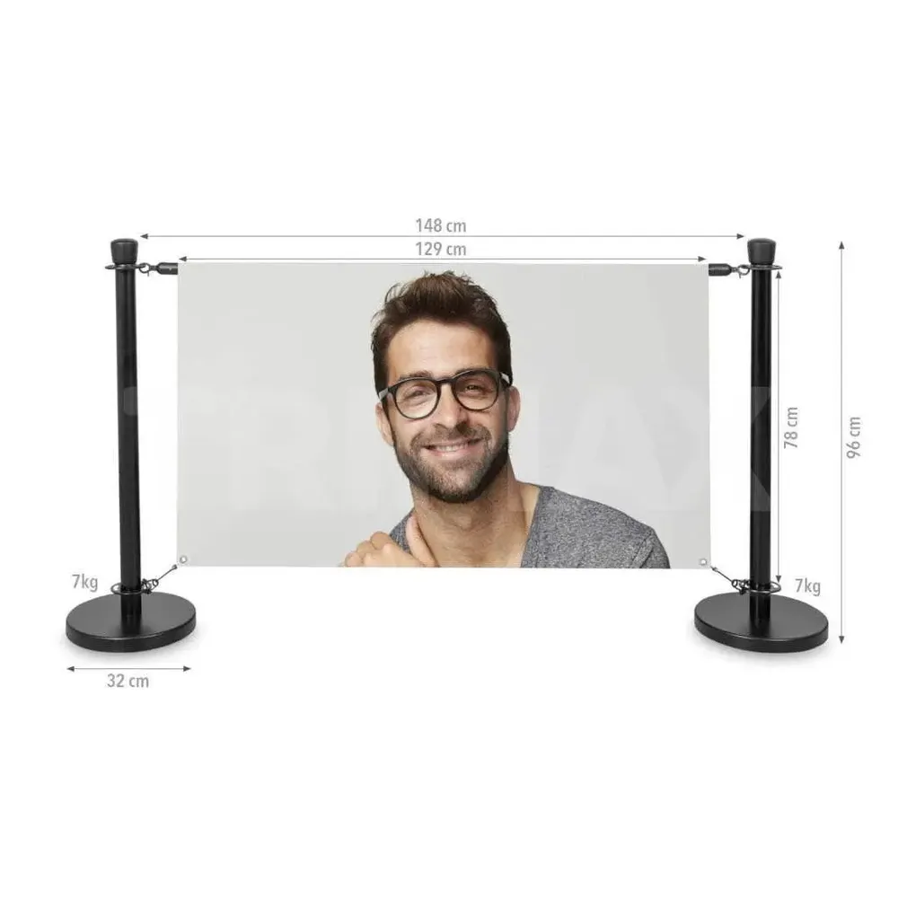 Set de stalpi delimitare CAFETERIA-trimax