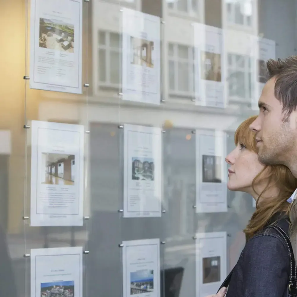 Sistem Premium de Afișaj pe Cablu cu prindere "Perete-Perete" din Aluminiu Satinat și ajustabil pe înălțime-trimax