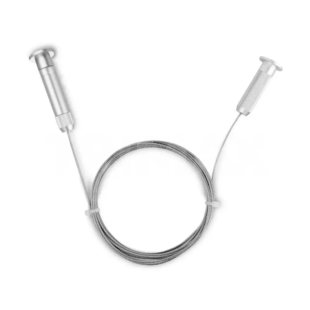 Sistem Premium de Afișaj pe Cablu cu prindere "Tavan-Podea" din Aluminiu și ajustabil pe înălțime-trimax