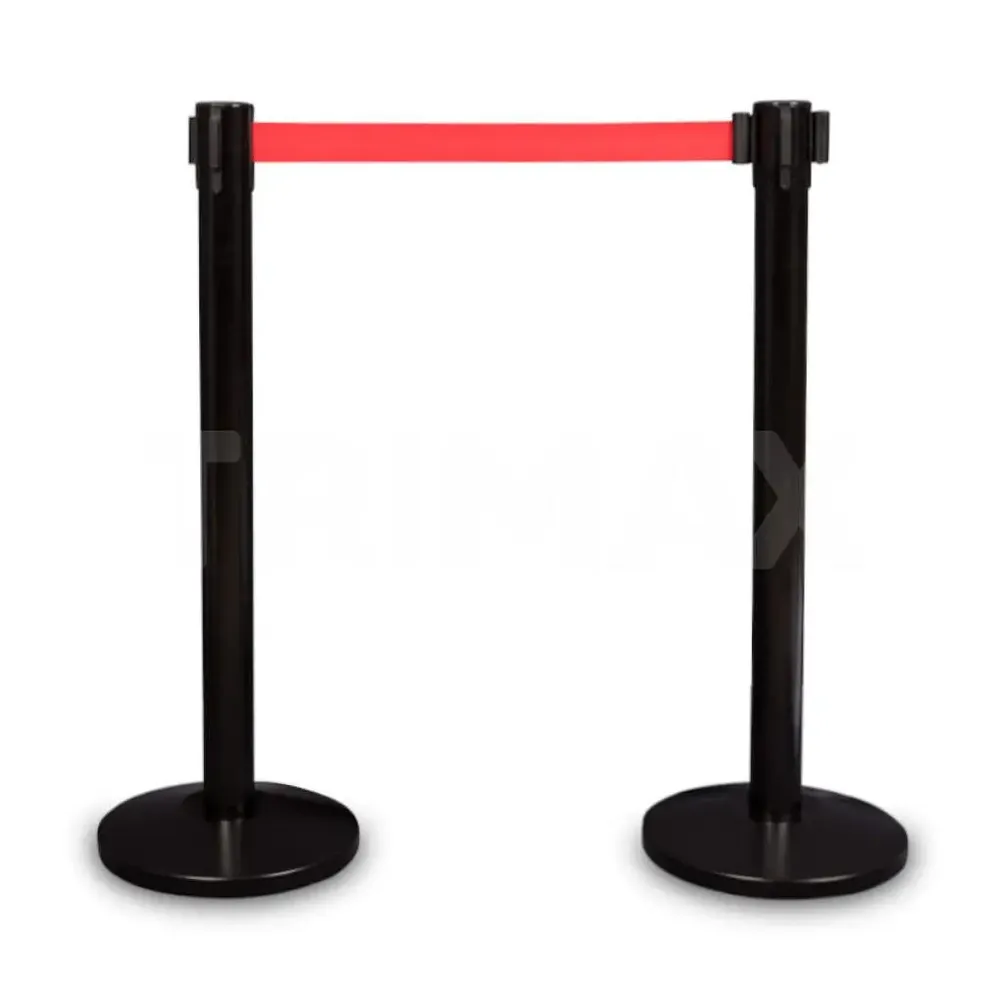 Stalp delimitare minimalist cu banda retractabila-trimax