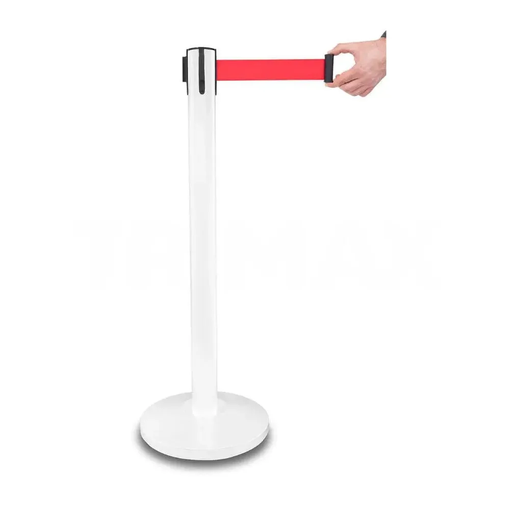 Stalp delimitare minimalist cu banda retractabila-trimax