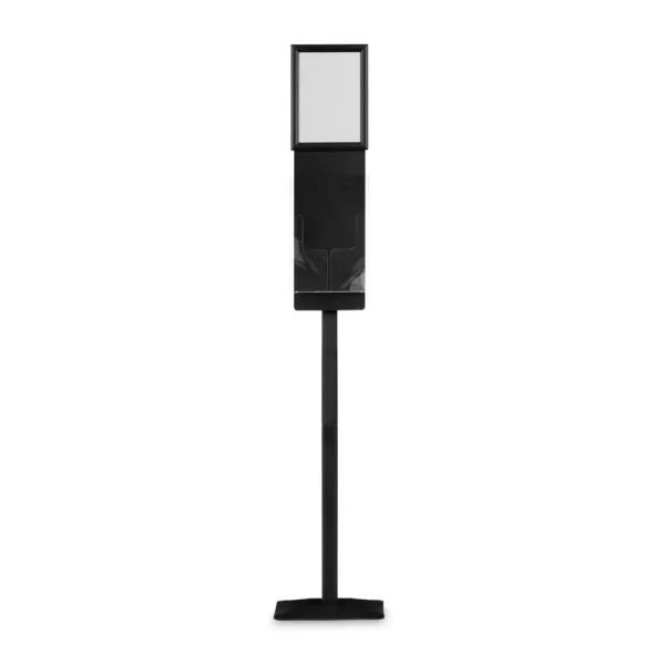 Stand informativ cu rama click si buzunar A4 pentru cataloage, brosuri, reviste-trimax